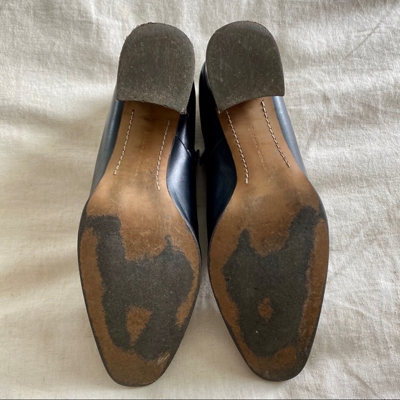 Zara 100% Leather Low Ankle Boot - Picture 6 of 9